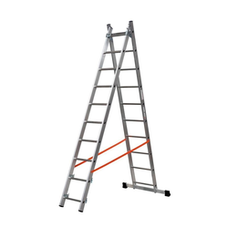 ECHELLE ALU TRANSFORMABLE 2 PLANS 2X10  2.85 X 4.55 AL320