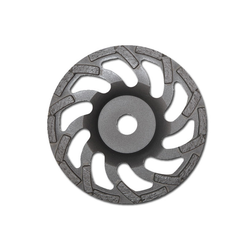 PLATEAU PONCAGE BETON DIAMANT 125 x 22.2 1 RANGEE 16 SEGMENTS