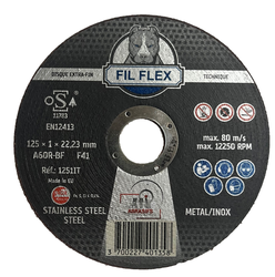 DISQUE TRONC INOX 125X1 MP