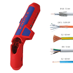 OUTIL A DENUDER POUR GAUCHERS KNIPEX ErgoStrip® 16 95 02 SB