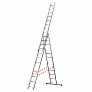 ECHELLE ALU TRANSFORMABLE 3 PLANS 3X12  3.42 X 7.66 AL445